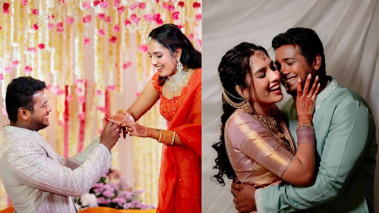 RRR या चित्रपटातील सर्वाधिक गाजलेल्या 'नाटू नाटू' या गाण्याचा गायक राहुल सिप्लिगुंज लवकरच लग्नबंधनात अडकणार आहे. राहुलने 17 ऑगस्ट रोजी प्रेयसी हरिणी रेड्डीशी साखरपुडा केला. या साखरपुड्याला मोजकेच पाहुणे उपस्थित होते. 
