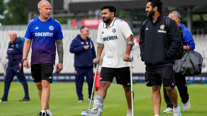 ENG vs IND : आता टेस्ट सीरीज संपल्यानंतर इंग्लंडच्या एका प्लेयरने ऋषभ पंतची मागितली माफी, एक मेसेजने विरघळला
