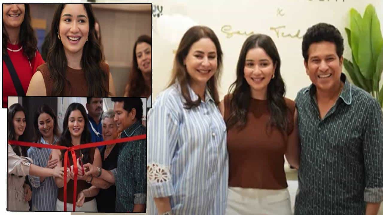 Sara Tendulkar : असा झाला कार्यक्रम... सारा तेंडुलकरची नवी इनिंग, 'त्या' खास व्यक्तीचीही हजेरी