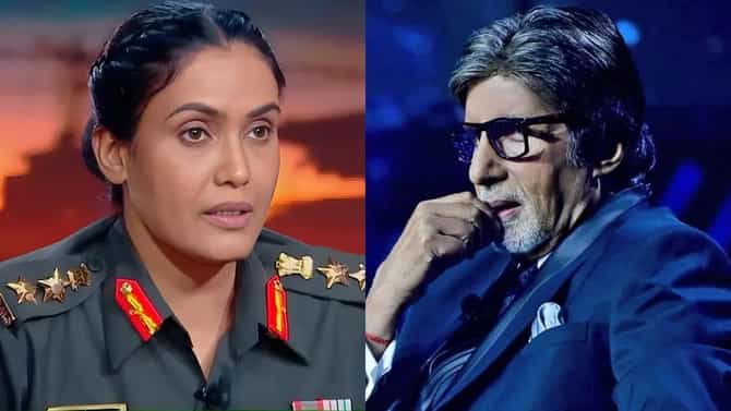 KBC 17 Independence Day Special: कर्नल सोफिया कुरैशी यांच्या आयुष्याबद्दल जाणून अमिताभ बच्चन भावूक..., तुम्हीही म्हणाल...