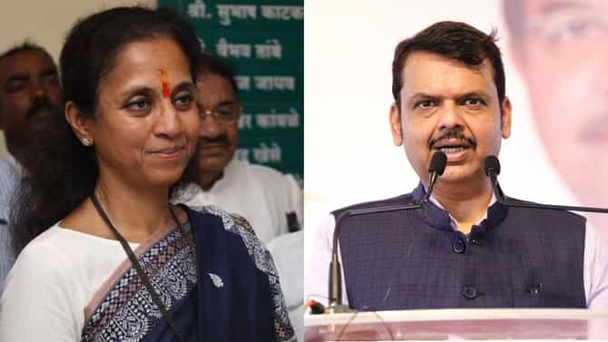 खासदार सुप्रिया सुळेंचे देवेंद्र फडणवीसांना पत्र, पुण्याबद्दल केली मोठी मागणी