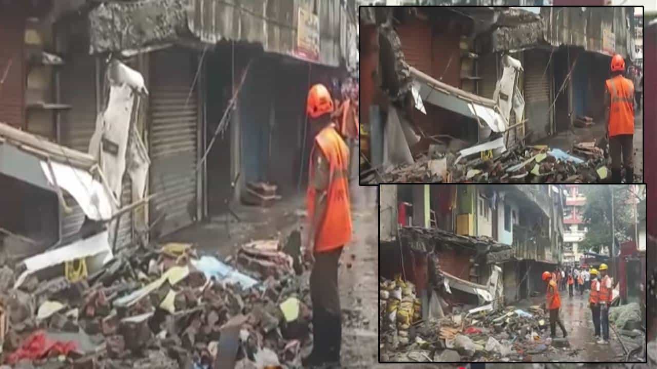 Thane Video : ठाण्यात मोठी दुर्घटना... किसननगरमधील इमारतीची गॅलरी डोळ्यांदेखत कोसळली अन्... घटनास्थळाची बघा दृश्य