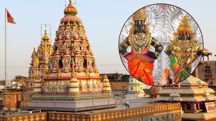 Pandharpur : विठुरायाच्या दरबारीही हिंदी सक्ती? 30-35 मराठी कुटुंब असताना विठ्ठलाची पूजा हिंदी भाषेत? Pandharpur : विठुरायाच्या दरबारीही हिंदी सक्ती? 30-35 मराठी कुटुंब असताना विठ्ठलाची पूजा हिंदी भाषेत?