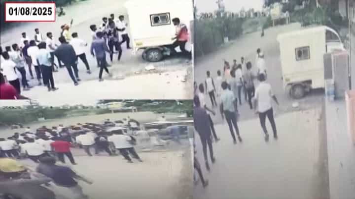Yavat CCTV : मोठा जमाव, प्रत्येकाच्या हाती दगडं अन्... दौंडच्या यवतमधल्या राड्याचा CCTV पाहिलात? आतापर्यंत 15 जणं ताब्यात Yavat CCTV : मोठा जमाव, प्रत्येकाच्या हाती दगडं अन्... दौंडच्या यवतमधल्या राड्याचा CCTV पाहिलात? आतापर्यंत 15 जणं ताब्यात