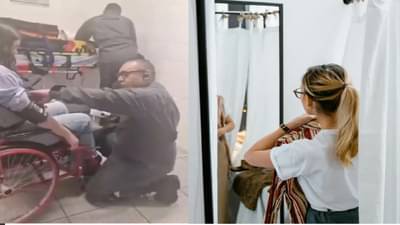 ट्रायल रूममध्ये ड्रेस बदलत होती, अचानक समोर दिसलं असं काही....; क्षणात सुन्न झाली