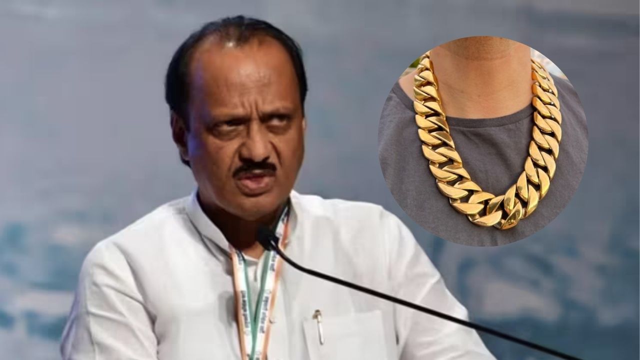 बैलाला साखळी घालतो तसं... सोन्याची चैन घालून मिरवणाऱ्यांना अजित दादांचा टोला
