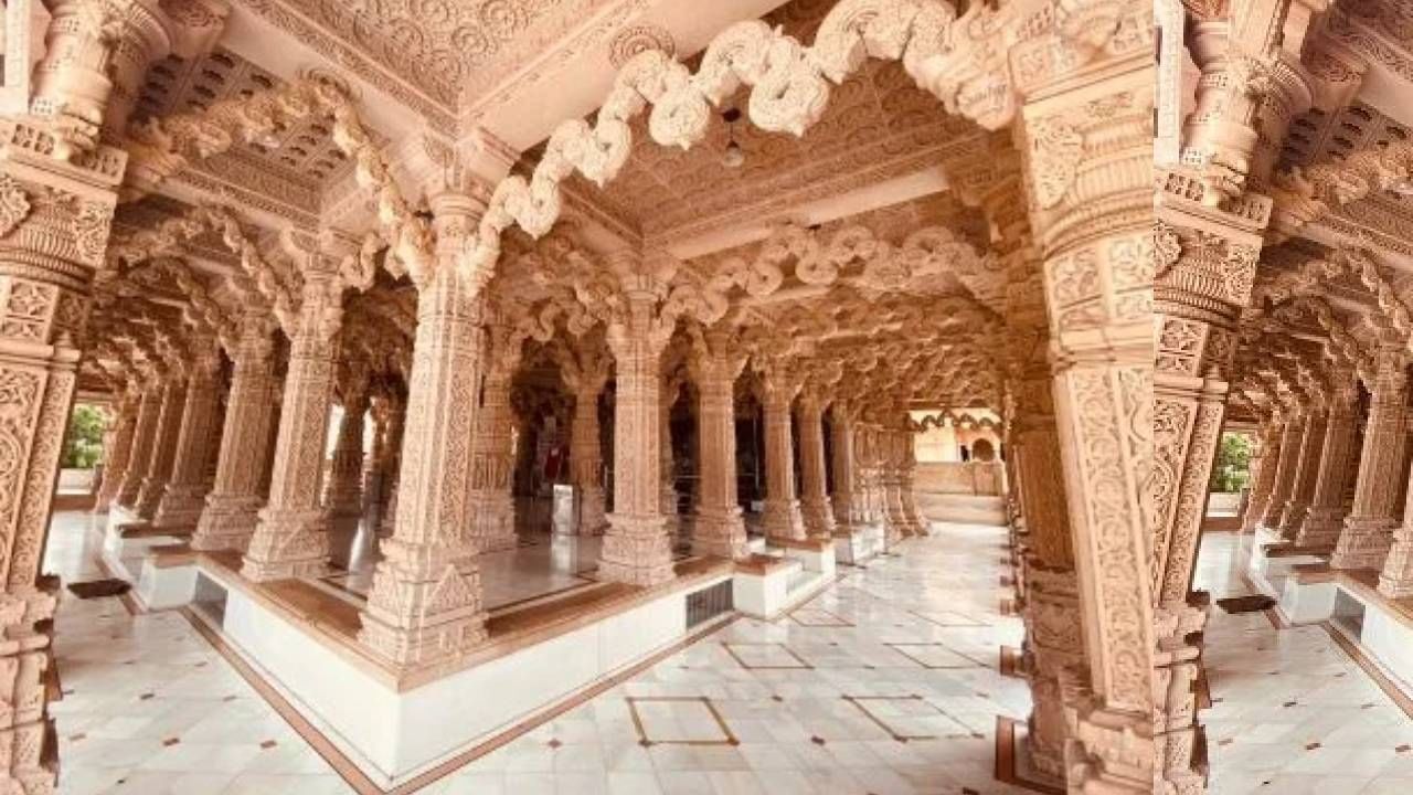 हे अक्षरधाम मंदिर जोधपूर मध्ये 42 बिघा जागेत हे मंदिर उभारल्या जात आहे. मुख्य मंदिर 10 बिघा जागेत आहे. या मंदिराचा पाया हा जमिनीपासून 13 फूट उंच आहे. मंदिराच्या भिंतीसाठी जोधपूरी चित्तर दगडाचा वापर करण्यात आला आहे. त्यावर सुंदर आणि नक्षीदार कोरीवकाम करण्यात आले आहे.