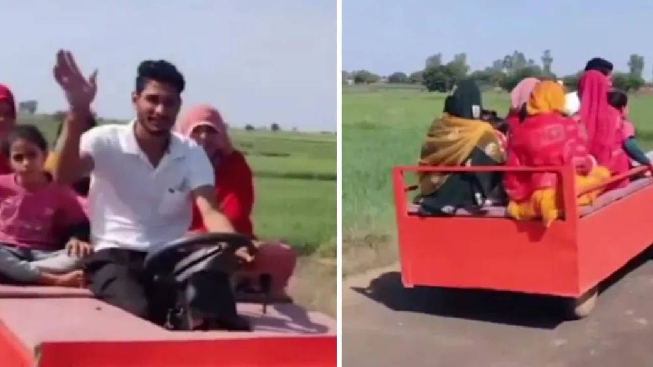 Viral Video: देसी जुगाड! माणसाने लढवली अनोखी शक्कल, तयार केला चालता फिरता बेड