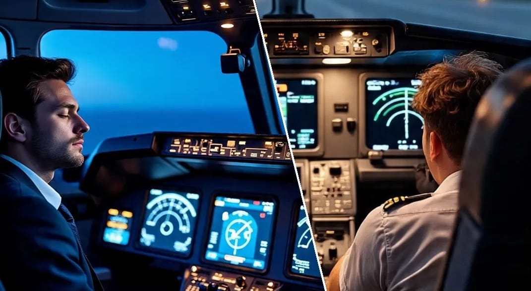 Well Rested Pilots विमान चालवताना पायलट झोपू शकतात का ? कसा करतात आराम ? सर्वेतून निर्माण ...
