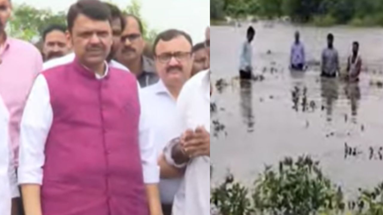मोठी बातमी! राज्याताला पावसाचा तडाखा, पिकांचं प्रचंड नुकसान, देवेंद्र फडणवीसांनी घेतला मोठा निर्णय