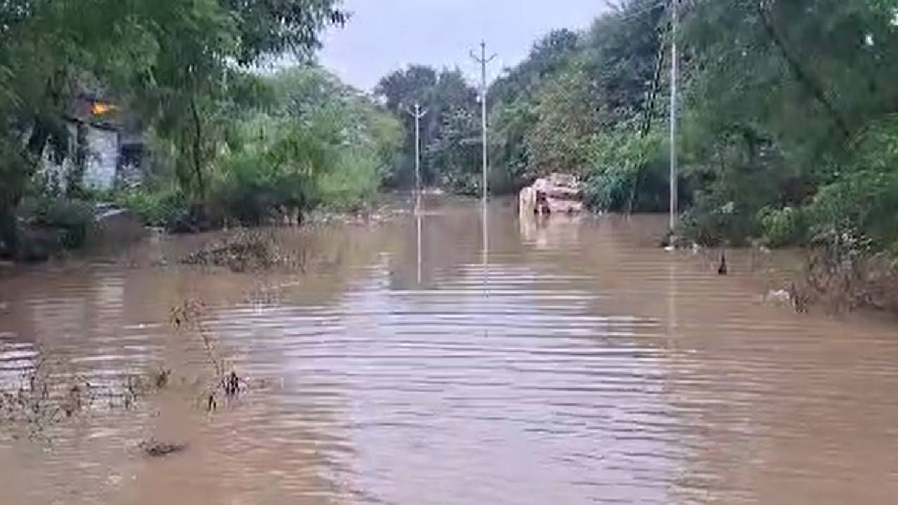 धाराशिव जिल्ह्यातील परंडा तालुक्यात मुसळधार पावसामुळे ढगपिंपरी, वडनेर भागातून नागरिकांना बाहेर काढण्यासाठी लष्काराला पाचारण करावं लागलं. पावसाने शेती-शिवारात पाणीच पाणी आहे. 
