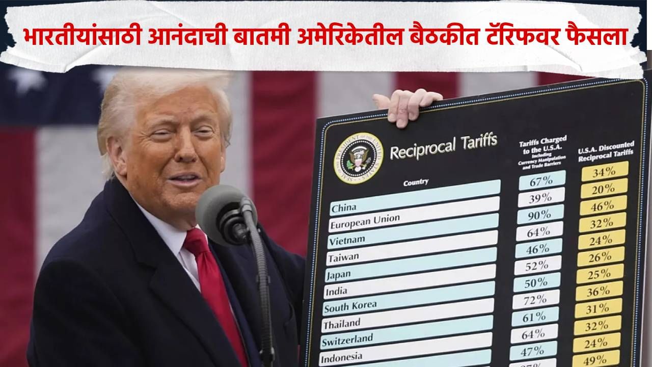 भारतावरील टॅरिफ मागे?, अमेरिकेतील बैठकीत फैसला, आंतरराष्ट्रीय बाजारपेठेतून आनंदाची बातमी, अखेर डोनाल्ड ट्रम्प..