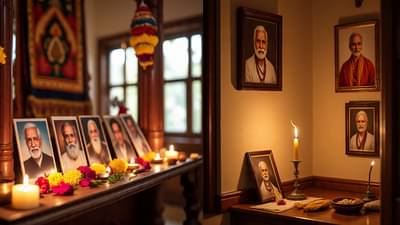 घरात पूर्वजांचे फोटो लावणे अशुभ असते का? तुम्हीही करताय का तीच चूक? काय आहेत नियम जाणून घ्या