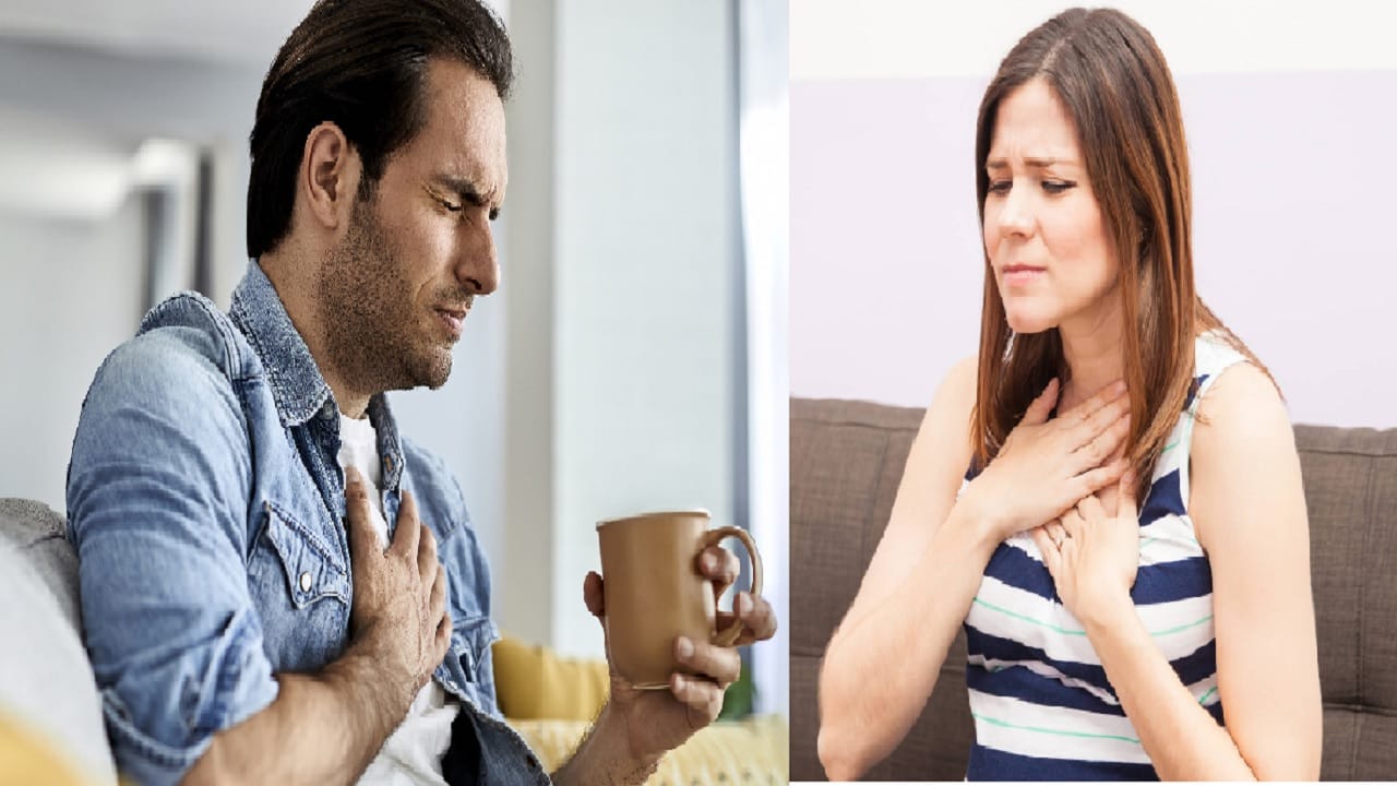 तुम्हालाही वारंवार छातीत जळजळते किंवा अॅसिडिटी होते? मग काळजी घ्या, कारण असू शकतात या आजारांची लक्षणे तुम्हालाही वारंवार छातीत जळजळते किंवा अॅसिडिटी होते? मग काळजी घ्या, कारण असू शकतात या आजारांची लक्षणे