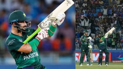 IND vs PAK : भारत-पाकिस्तान सामन्यात खबळजनक कृत्य, 50 धावा पूर्ण होताच पाकिस्तानी क्रिकेटरने बॅटने चालवली थेट AK-47, राऊतांचा संताप...