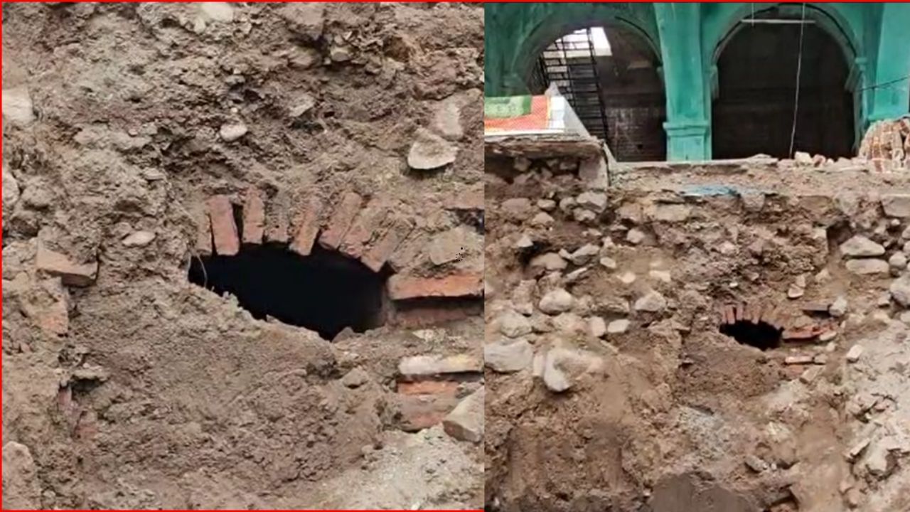 मशिदीत आढळली भुयारी रचना, मंचरमध्ये 200 पोलीस तैनात, आतापर्यंत नेमकं काय -काय घडलं?