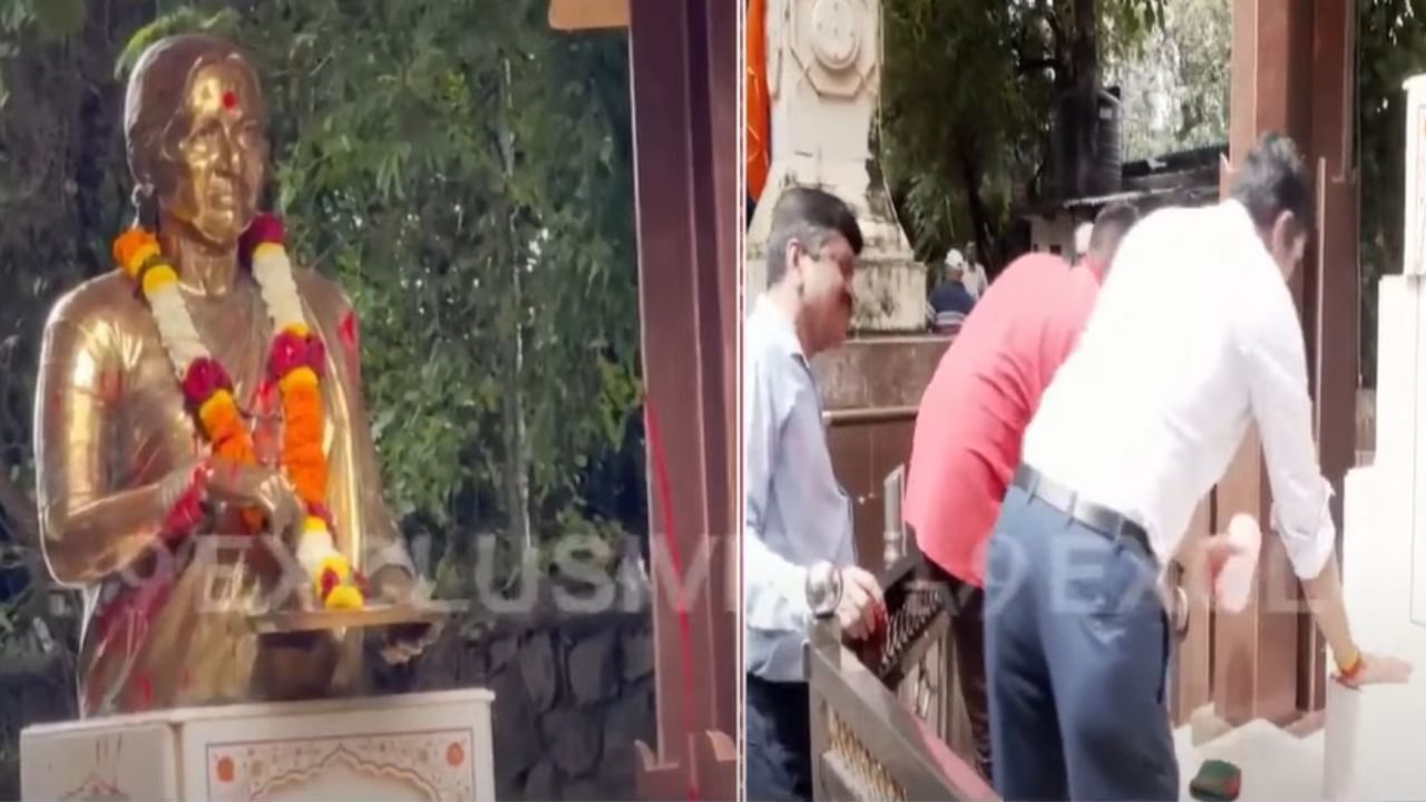 ही माहिती मिळताच ठाकरे गटाचे शिवसैनिक तात्काळ शिवाजी पार्क येथे जमा झाले. त्यांनी पुतळ्याची स्वच्छता करण्यास सुरुवात केली.