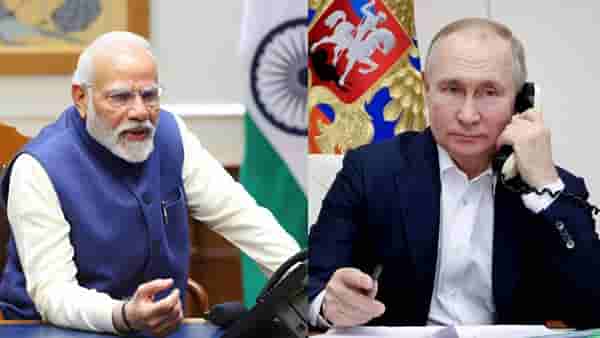 टॅरिफच्या तणावात मोठी खळबळ, पंतप्रधान नरेंद्र मोदींचा थेट पुतिन यांना फोन, नाटो देशाच्या..