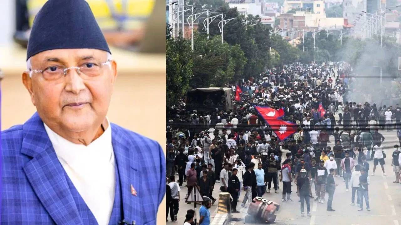 Nepal Gen Z Protest : राष्ट्रपतींच्या घराला आग, तिघांचे राजीनामे... नेपाळमध्ये Gen Zनी ओलींची खुर्ची हादरवली?