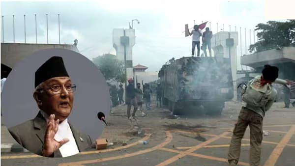नेपाळमध्ये अराजक!घरासमोर गोळीबार, पंतप्रधान देश सोडणार? काठमांडूमध्ये स्थिती काय?