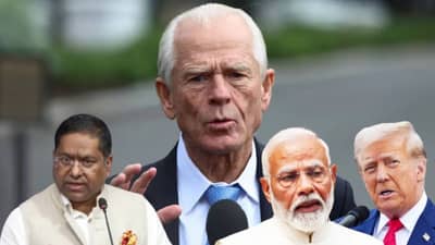 ट्रम्पचे सल्लागार पीटर नवारो यांच्यावर भारताचा पलटवार, प्रत्येक दावा खोडून काढत झापलं