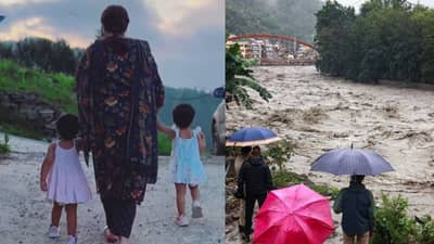 अभिनेत्रीच्या जुळ्या मुली अडकल्या हिमाचलमध्ये; वीज नाही, नेटवर्क नाही, पूरस्थितीबद्दल व्यक्त केली चिंता