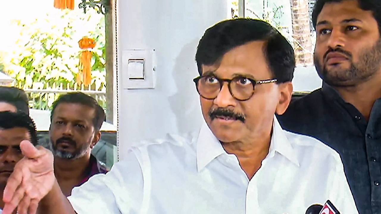 Sanjay Raut : ग्रहण काळात लालबागच्या राजाचं विसर्जन, या प्रश्नावर संजय राऊत म्हणाले की...