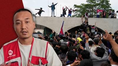 Nepal Gen Z Protest : 36 वर्षांचा तरुण बनला नेपाळी युवकांच्या गळ्यातला ताईत, तरुणांचे आंदोलन चेतवणारा नवा मसीहा