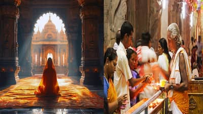 देवाचं दर्शन घेऊन मंदिरातून घरी परतताना या चुका करू नका; अन्यथा पूजा होईल व्यर्थ