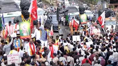 2 तास वाट पाहिली, आता 10 मिनिटात..., आरक्षणाच्या मागणीसाठी हजारो आदिवासी मुंबईच्या वेशीवर, सरकारला थेट आव्हान