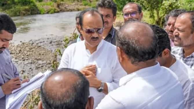 अजित पवारांची सर्वात मोठी घोषणा, अतिवृष्टीग्रस्तांना तात्काळ मिळणार इतक्या रुपयांची मदत