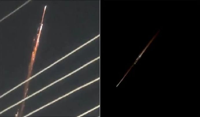 आकाशात दिसले जळते गोळे, कोणा देशाच्या हल्ल्याची तयारी ?  एक्सपर्ट्सने सांगितले कारण Video