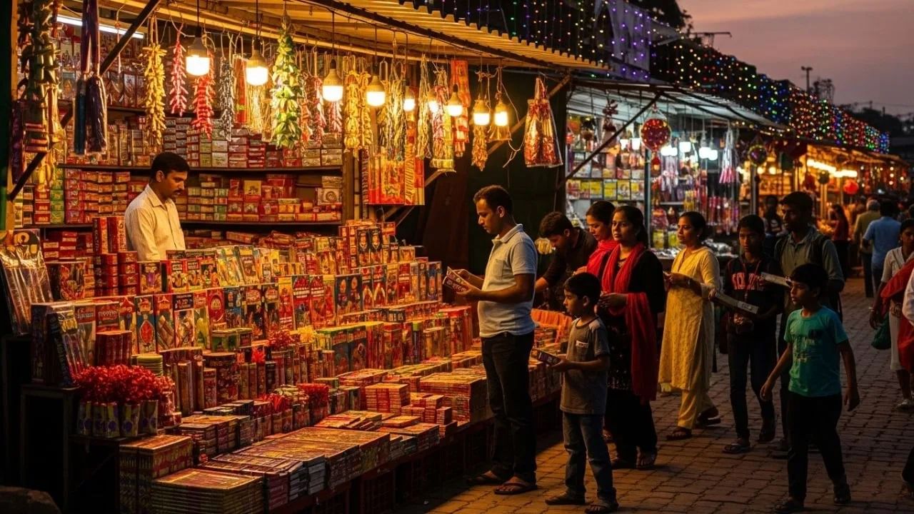 या व्यवसायात स्टोरेज रॅक, पॅकिंग मटेरियल, बिलिंग मशीनसह अग्निशामक यंत्र किंवा अग्निसुरक्षा प्रणाली यासारखी उपकरणे असणे अनिवार्य आहे. हा व्यवसाय करण्यासाठी, PESO (पेट्रोलियम आणि स्फोटक सुरक्षा संघटना) परवाना, व्यापार परवाना, GST नोंदणी, अग्निशमन NOC आणि पोलिस/महानगरपालिका परवानगी घेणे आवश्यक आहे.