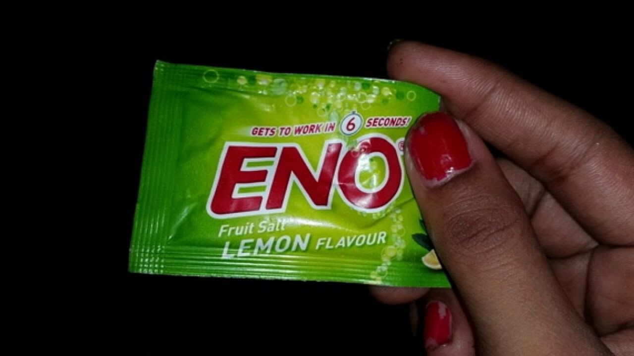 ENO हे हॅलोन कंपनीद्वारे उत्पादित केलेलं एक सामान्य अँटासिड आहे. ते पोटातील आम्लता, गॅस आणि छाातीत जळजळ यावर उपचार करण्यासाठी वापरलं जातं. त्याचे  मुख्य घटक सोडियम कार्बोनेट, सोडियम, बायकार्बोनेट आणि सायट्रिक आम्ल आहेत. जे पोटातील आम्लापासून आराम देतात.