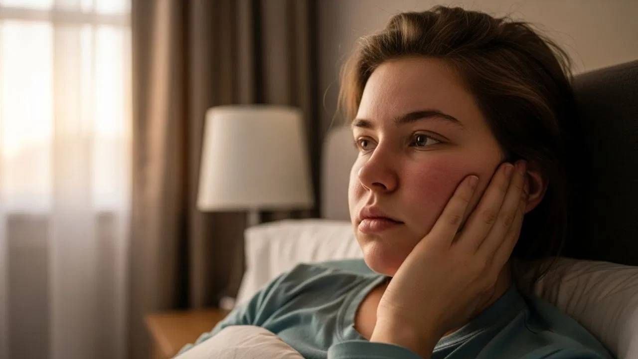 जर तुम्ही खूप कमी झोपले किंवा चुकीच्या स्थितीत झोपलात तर चेहऱ्यावरील रक्तप्रवाह प्रभावित होतो. ज्यामुळे चेहरा सुजण्याची शक्यता निर्माण होते.