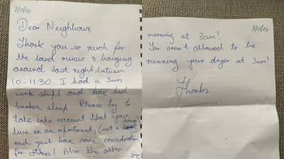 महिलेला दरवाजाजवळ सापडली चिठ्ठी... तिसरी ओळ वाचताच बसला करंट; काय होतं असं त्यात?