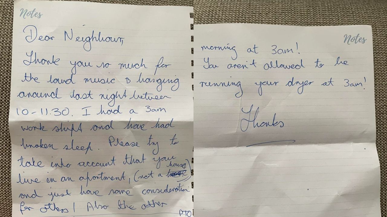 महिलेला दरवाजाजवळ सापडली चिठ्ठी... तिसरी ओळ वाचताच बसला करंट; काय होतं असं त्यात?