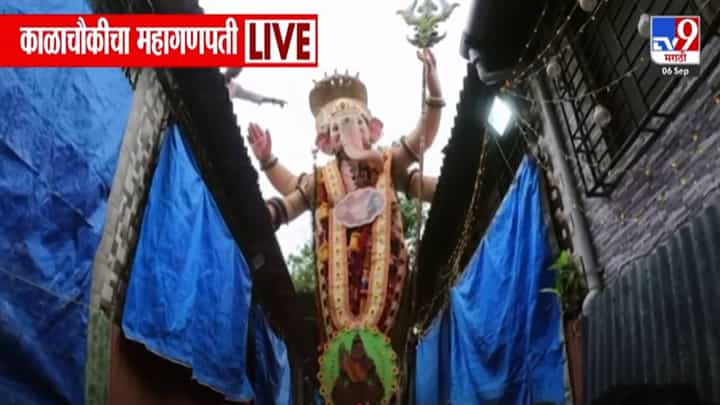 Mumbai Ganpati Visarjan 2025 : दाटीवाटी, इवलीशी गल्ली... 'काळाचौकाचा महागणपती' बघा कसा झाला मार्गस्थ! Mumbai Ganpati Visarjan 2025 : दाटीवाटी, इवलीशी गल्ली... 'काळाचौकाचा महागणपती' बघा कसा झाला मार्गस्थ!