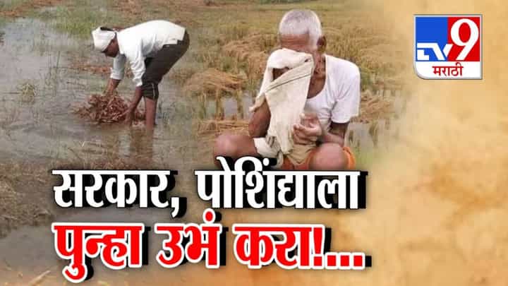 Maharashtra Floods : शेती गेली, घरं खचली, गुरं-ढोरं मेली... पंचनामे कसले करणार? उद्ध्वस्त शेतकऱ्यांचे अश्रू थांबेना Maharashtra Floods : शेती गेली, घरं खचली, गुरं-ढोरं मेली... पंचनामे कसले करणार? उद्ध्वस्त शेतकऱ्यांचे अश्रू थांबेना