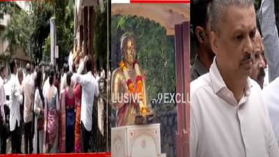 मीनाताई ठाकरेंच्या पुतळ्यावर रंग फेकल्याचं ऐकताच शिवसैनिक शिवाजी पार्कात धडकले, संताप आणि निषेध; नार्वेकरांकडून पाहणी