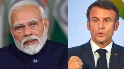 पंतप्रधान मोदींचा इमॅन्युएल मॅक्रॉन यांच्याशी संवाद; रशिया, युक्रेन युद्धाबाबत चर्चा