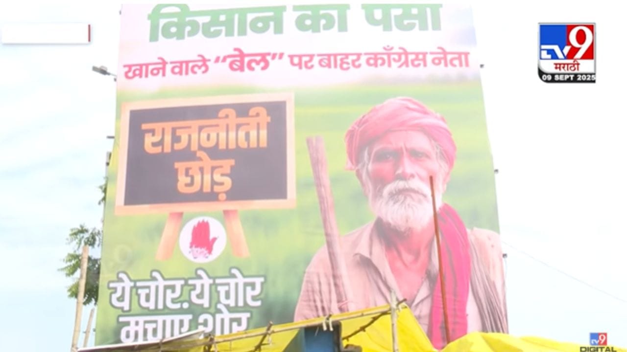 नागपूरात झळकले कॉंग्रेसला डिवचणारे बॅनर! राजकीय वर्तुळात चर्चा नागपूरात झळकले कॉंग्रेसला डिवचणारे बॅनर! राजकीय वर्तुळात चर्चा