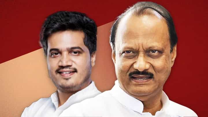 Rohit Pawar : दादांच्या हिंदी अन् बोलण्याच्या शैलीनं घोळ, अजित पवारांची रोहित पवारांकडून पाठराखण, नेमकं काय घडलं? Rohit Pawar : दादांच्या हिंदी अन् बोलण्याच्या शैलीनं घोळ, अजित पवारांची रोहित पवारांकडून पाठराखण, नेमकं काय घडलं?