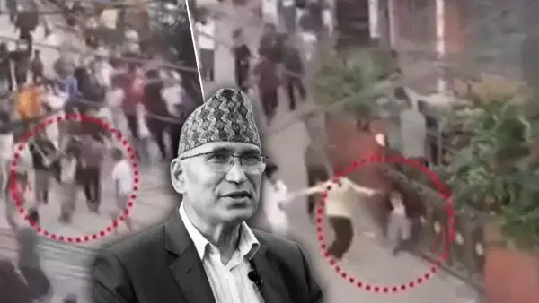 Video: कपडे ओढले, लाथा घातल्या, नेपाळच्या अर्थमंत्र्याला गुरासारखं मारलं; हादरवून टाकणारा व्हिडीओ