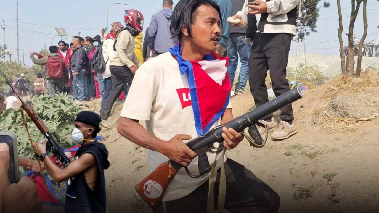 Nepal Violence : ते शस्त्रधारी कोण? नेपाळमधील हिंसेमागील चेहरा पहिल्यांदाच समोर, हिंदू राष्ट्र की कम्युनिस्टांच्या हातात सत्ता?