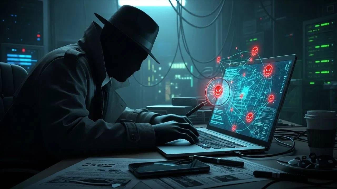 तुम्ही कॅमेरा ऑन केलेला नाही. सुरु केलेला नाही. तरीही फोनमध्ये ग्रीन डॉट दिसत असेल तर लागलीच सावध व्हा. तुमचा फोन हॅक झाल्याची ही लक्षणं आहेत. लागलीच तज्ज्ञाकडे धाव घ्या. (image credit AI)