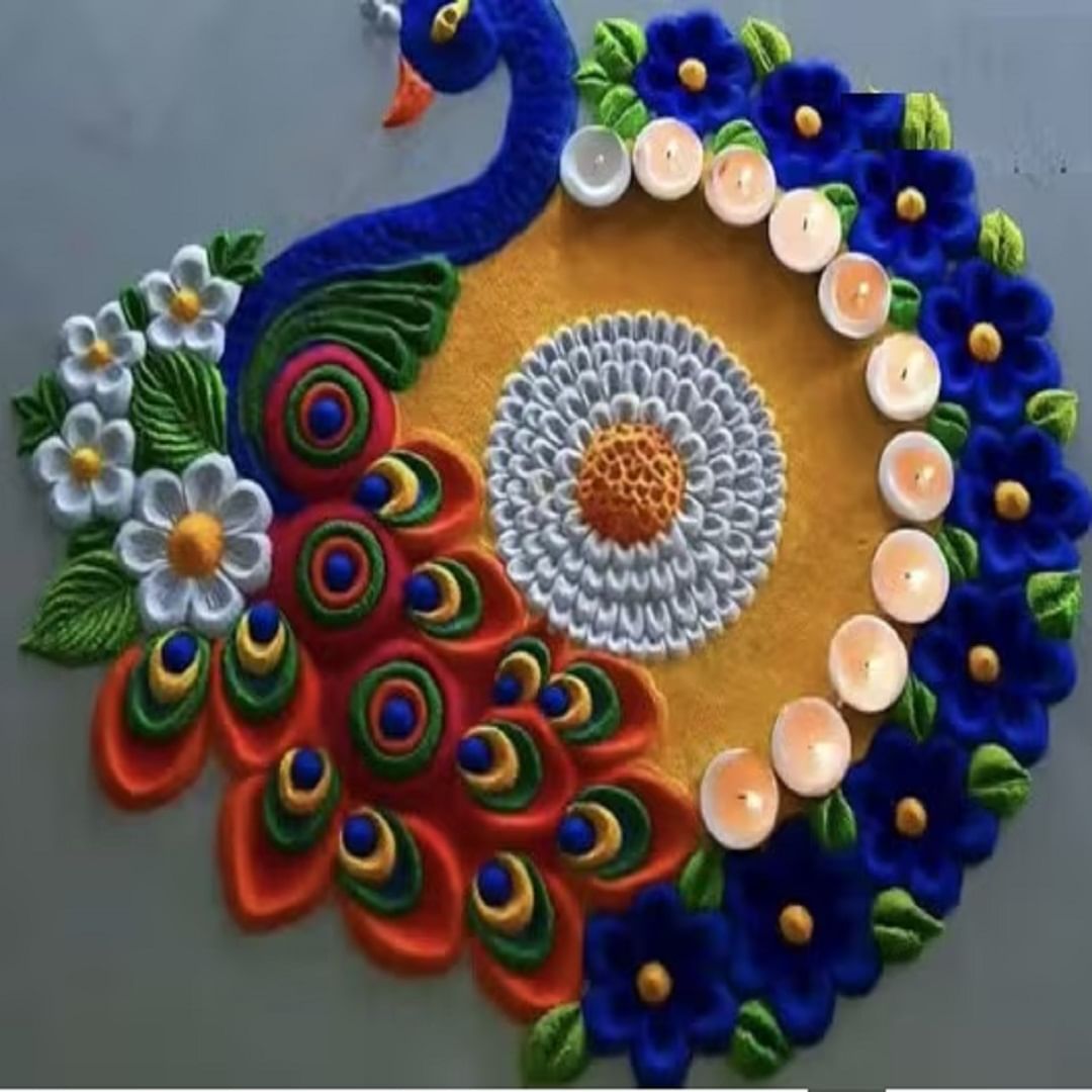 अनेक महिला नोकरी किंवा स्वतःच्या व्यवसाय करतात. म्हणून काम सांभाळून तयारी करण्यात महिलांना प्रचंड त्रास होतो. अशात इंटरनेट आणि सोशल मीडियावर देखील रांगोळ्यांचे फोटो आणि व्हिडीओ व्हायरल होत असतात.