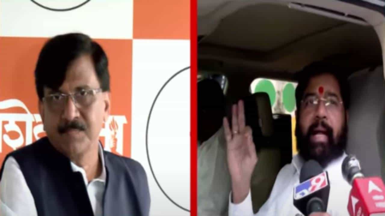 Raut vs Shinde : ठाण्यात वेळ घालवावा नाहीतर त्याचं बीड होईल! राऊतांच्या टीकेवर शिंदे म्हणाले, ...तो स्पीड ब्रेकर मी उखडून फेकला