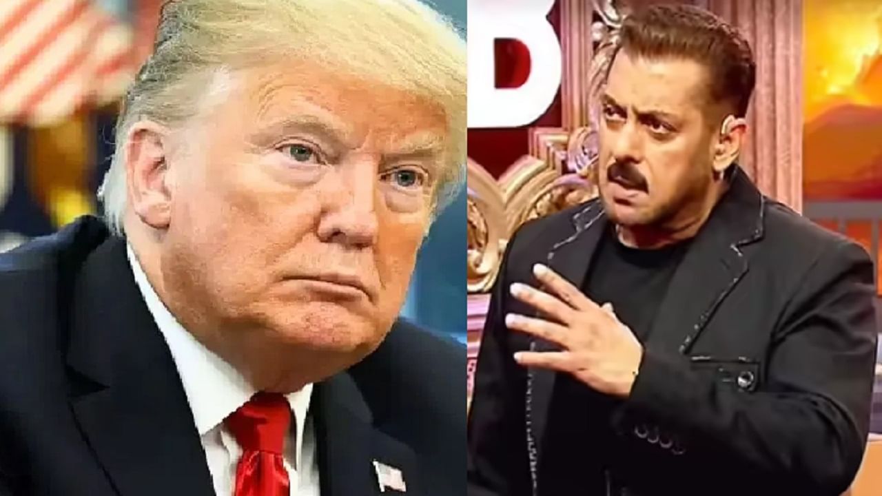 सलमान खानने थेट डोनाल्ड ट्रम्पवर साधला निशाणा, शांतता करारावरही टीका करत भाईजान म्हणाला..