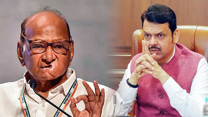 Sharad Pawar : देवाभाऊ शहाणपणा... शरद पवार फडणवीसांना विनंती करत जाहीरपणे म्हणाले.... Sharad Pawar : देवाभाऊ शहाणपणा... शरद पवार फडणवीसांना विनंती करत जाहीरपणे म्हणाले....